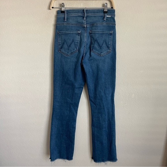 Mother The Hustler Ankle Fray Stretch High Rise Satisfaction, Guaranteed Jeans - Picture 6 of 9